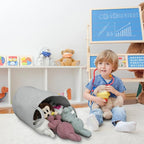 XUANGUO Cotton Rope Laundry Basket Hamper - Image 7