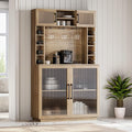 BELLEZE Coffee Wine Bar Cabinet by BELLEZE