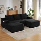 96" Sectional Couches for Living Room Cloud Couch Sofa - Image 9