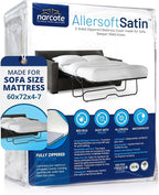 Allersoft| Queen Sleeper Sofa Mattress Cover by Allersoft