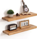 Floating Shelves for Wall, Round Edge Wall Shelves by FLYJOE