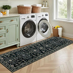 Hallway Runner Rug: 2.6x8 Kitchen Boho Rugs - Image 4