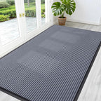 OLANLY Front Door Mat 59x30, Waterproof Heavy-Duty Indoor Outdoor Doormat | Ash by OLANLY