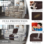 100% Waterproof Sectional Recliner Couch Covers - Image 6