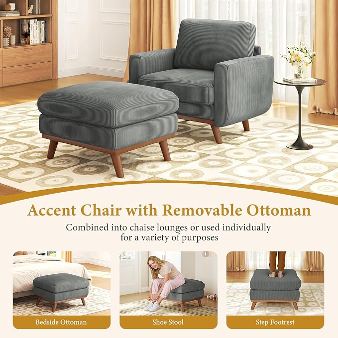 Vesgantti 38.5" Accent Chair - Image 7