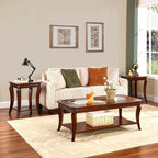 Living Room Tables Set of 3- One Coffee Table and Two End Table - Image 2