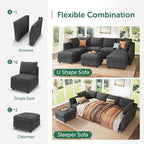 HONBAY Modular Sectional Sofa - Image 5