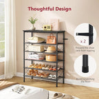 Tajsoon 6 Tier Shoe Rack Organizer - Image 6