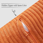 MIULEE Fall Orange Decorative Throw Pillow Covers - Image 3