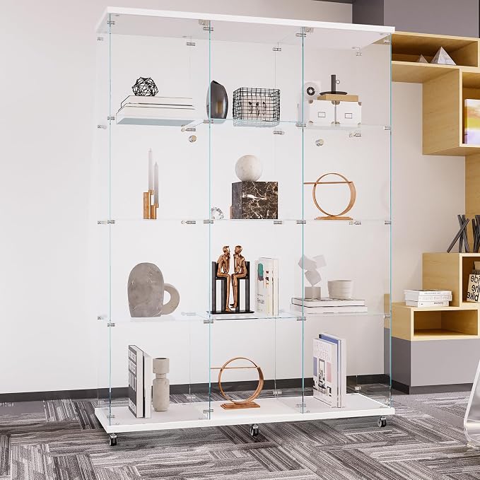 LFT HUIMEI2Y Glass Display Cabinet 12 Shelves - Image 9