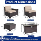 Outdoor Patio Furniture Set - Image 2