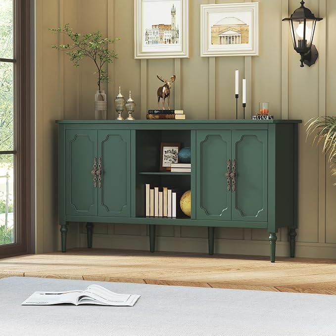 Vintage Buffet Sideboard Cabinet - Image 6