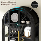 Vlsrka 71" Arched Display Cabinet - Image 6