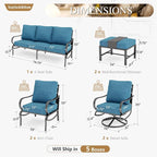 Sophia & William Patio Furniture Sets - Image 8