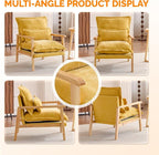 VINGLI Mid-Century Modern Cloud Accent Armchairs set of 2 - Image 3
