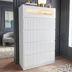senlin Fluted 5 Drawer Dresser, - Image 3
