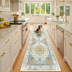 RELEANY Washable Area Rug, Runner 2'x10', Water Repellent, Pet Friendly by RELEANY