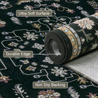 Hallway Runner Rug: 2.6x8 Kitchen Boho Rugs - Image 8