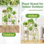 iDavosic.ly Plant Stand Indoor Outdoor, 6 Tier Corner Metal Flower Display - Image 6