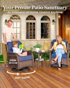 HILLGA 5-Piece Luxury Patio Furniture Set - Image 3