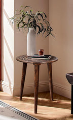 Side Tables Round with 3 Legs-Small Drink Table - Image 4