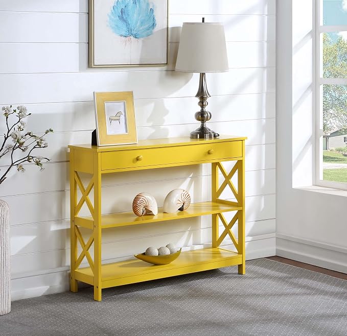 Convenience Concepts Oxford 1 Drawer Console Table - Image 2