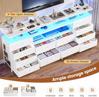 BTHFST 12 Drawers TV Stand Dresser - Image 5