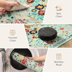 Rugflix 2x3 Small Area Rugs for Entryway, Washable Entrance Door Mat Non-Slip - Image 5