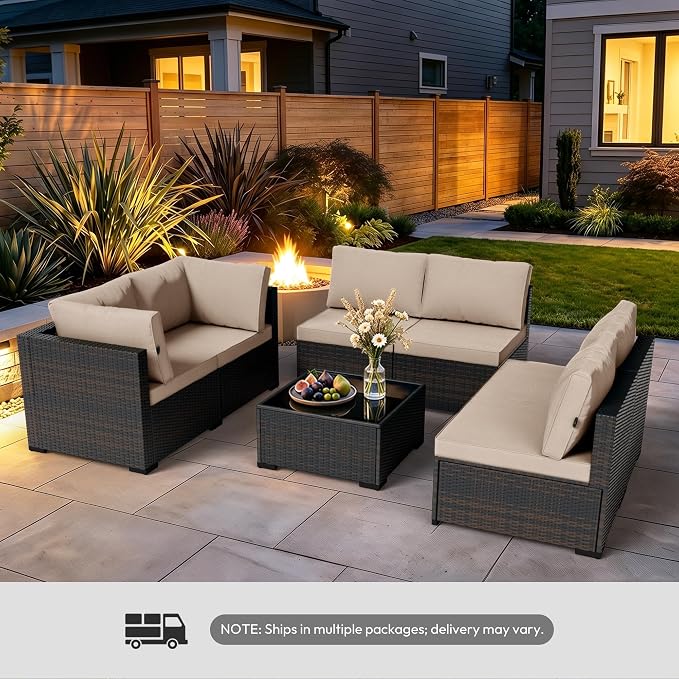 WWR Patio Furniture Set 7 Piece - Image 6