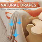 VClife Sofa Cover Washable Soft Plush Couch Cover - Image 3