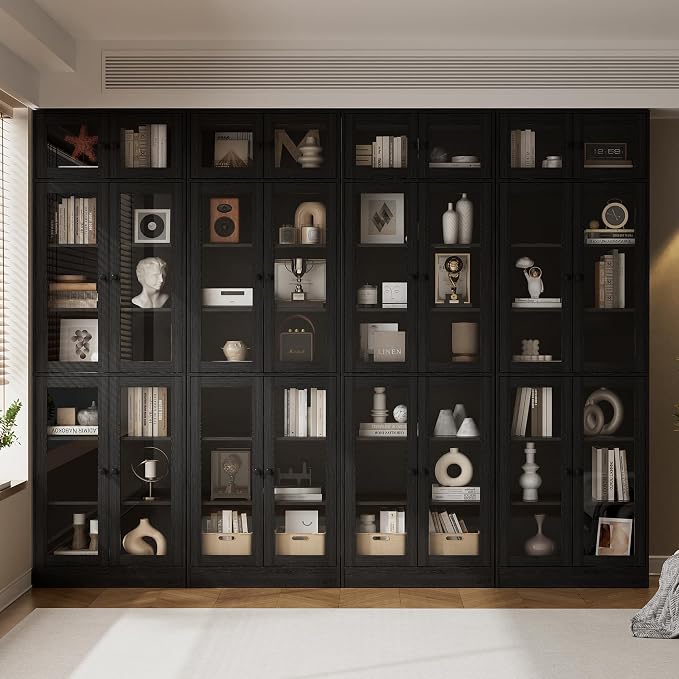TUSY 85.5" Modern Tall Bookcase - Image 5