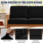 4PCS Patio Cushion Covers, Patio Furniture Couch Seat Slipcovers，Washable - Image 3