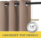 NICETOWN Light Reducing Grommet Curtain - Image 3