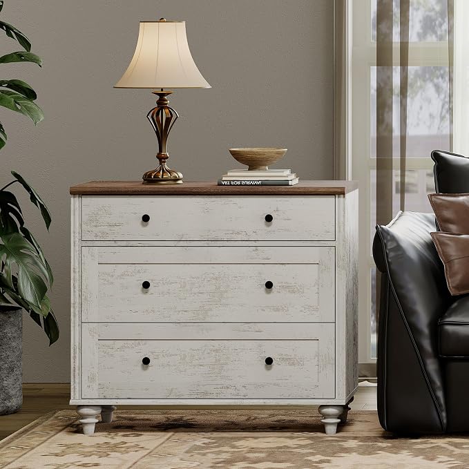 WAMPAT Farmhouse Nightstand - Image 8