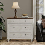 WAMPAT Farmhouse Nightstand - Image 8