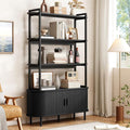 ONBRILL 71" Tall Bookshelf, 4-Tier Book Shelf by ONBRILL