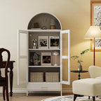 VEXPOR 73" Tall Arched Display Cabinet - Image 4