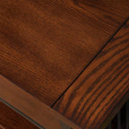 Leick Home SINCE 1912 Ironcraft Foyer Bookcase - Image 6