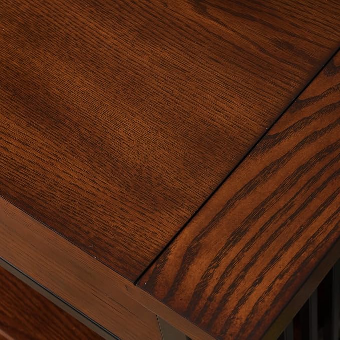 Leick Home SINCE 1912 Ironcraft Foyer Bookcase - Image 6