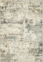 2x3 Washable Entryway Rug: Modern Abstract Soft Carpet Ash Brown | by FXRHLP