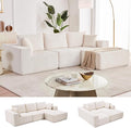 Weture 108” Modular Sectional Sofa, Cloud Sectional Couch by Weture