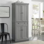Crosley Furniture Seaside Coastal Pantry Storage Cabinet - Image 2