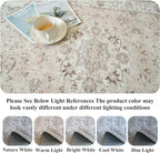 Washable Hallway 3x18 Runner Rug: Vintage Ultra Soft Non Slip Runner - Image 4