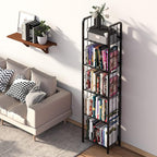 Bookshelf Storage Shelf Bookcase Freestanding Storage Stand - Image 4
