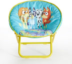 Idea Nuova Bluey Toddler 19” Folding Saucer™ Chair, Ages 3+ - Image 3
