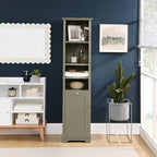 LifeSky Tall Storage Cabinet for Small Spaces - Image 6