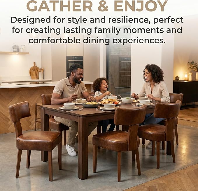 VESCASA Upholstered Dining Chairs - Image 2