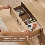 Joaxswe Farmhouse 6 Drawers Dresser - Image 5