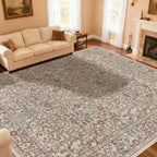 Area Rug for Living Room, 10x12 Large Washable Rugs for Dining Room, Non Slip - Image 3