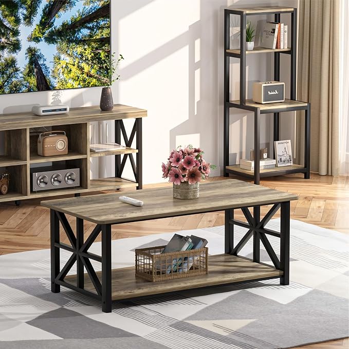 GreenForest Coffee Table for Living Room - Image 7